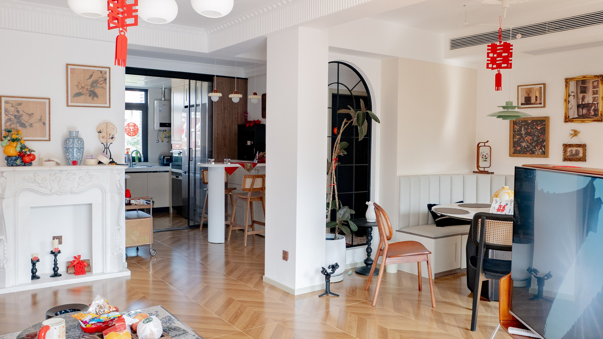 時光之舞：85平法式中古風韻味的浪漫府邸