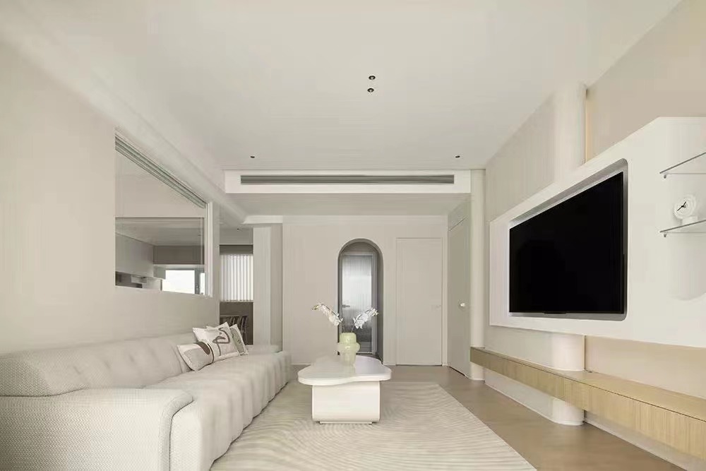 110平老房翻新，網(wǎng)紅奶油風治愈心靈之美！